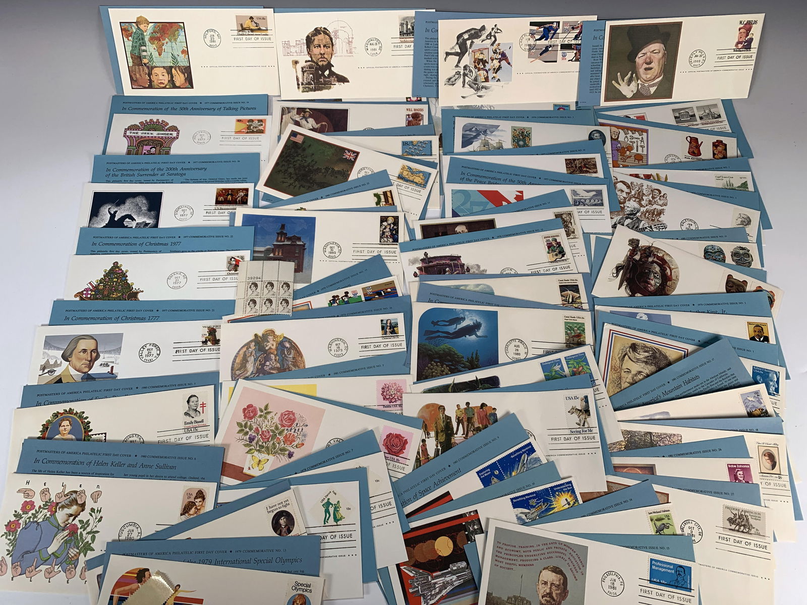 50 FRANKLIN MINT FIRST DAY COVERS (1 of 5)