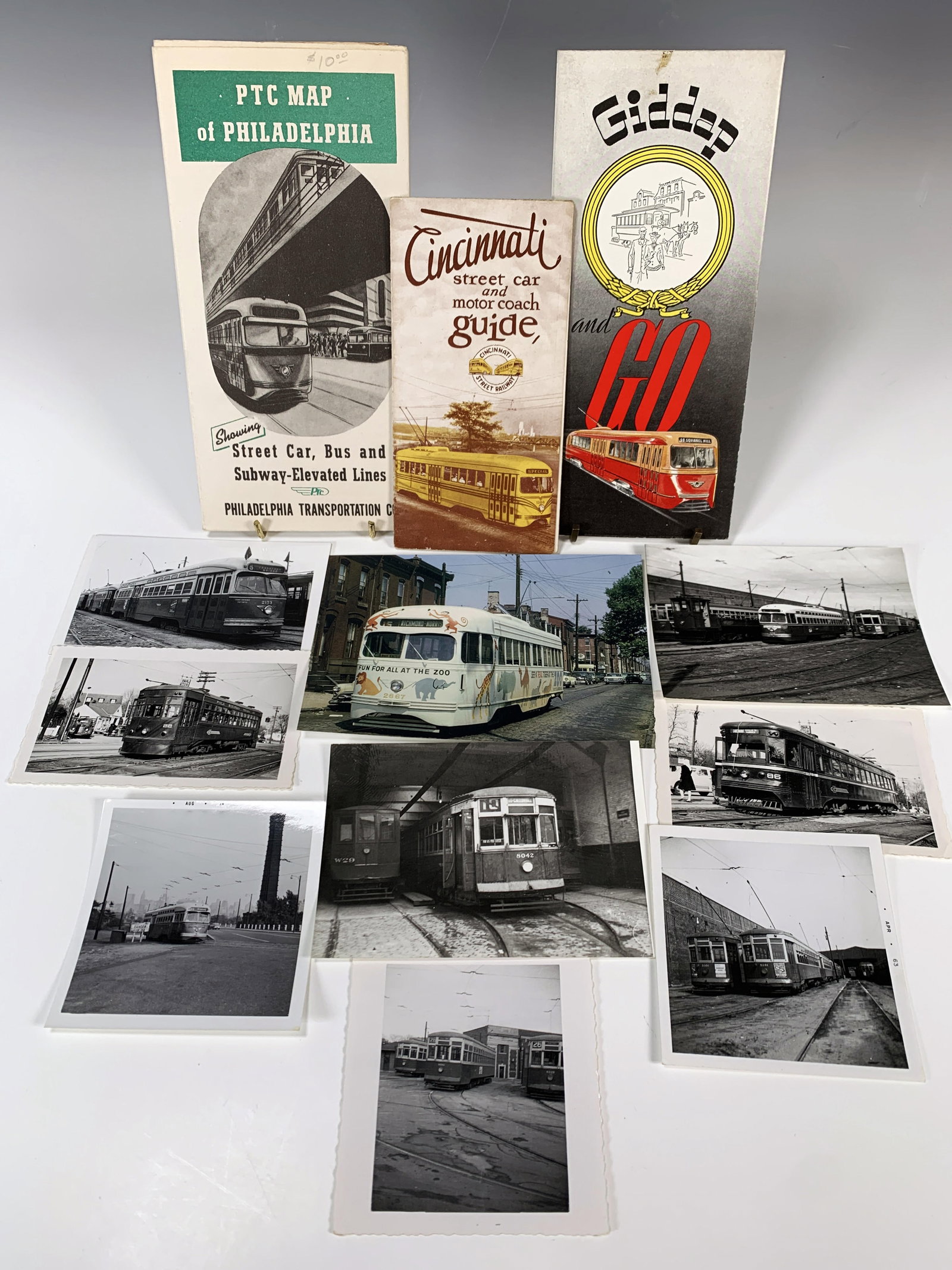 PHILADELPHIA STREETCAR MEMORABILIA EPHEMERA