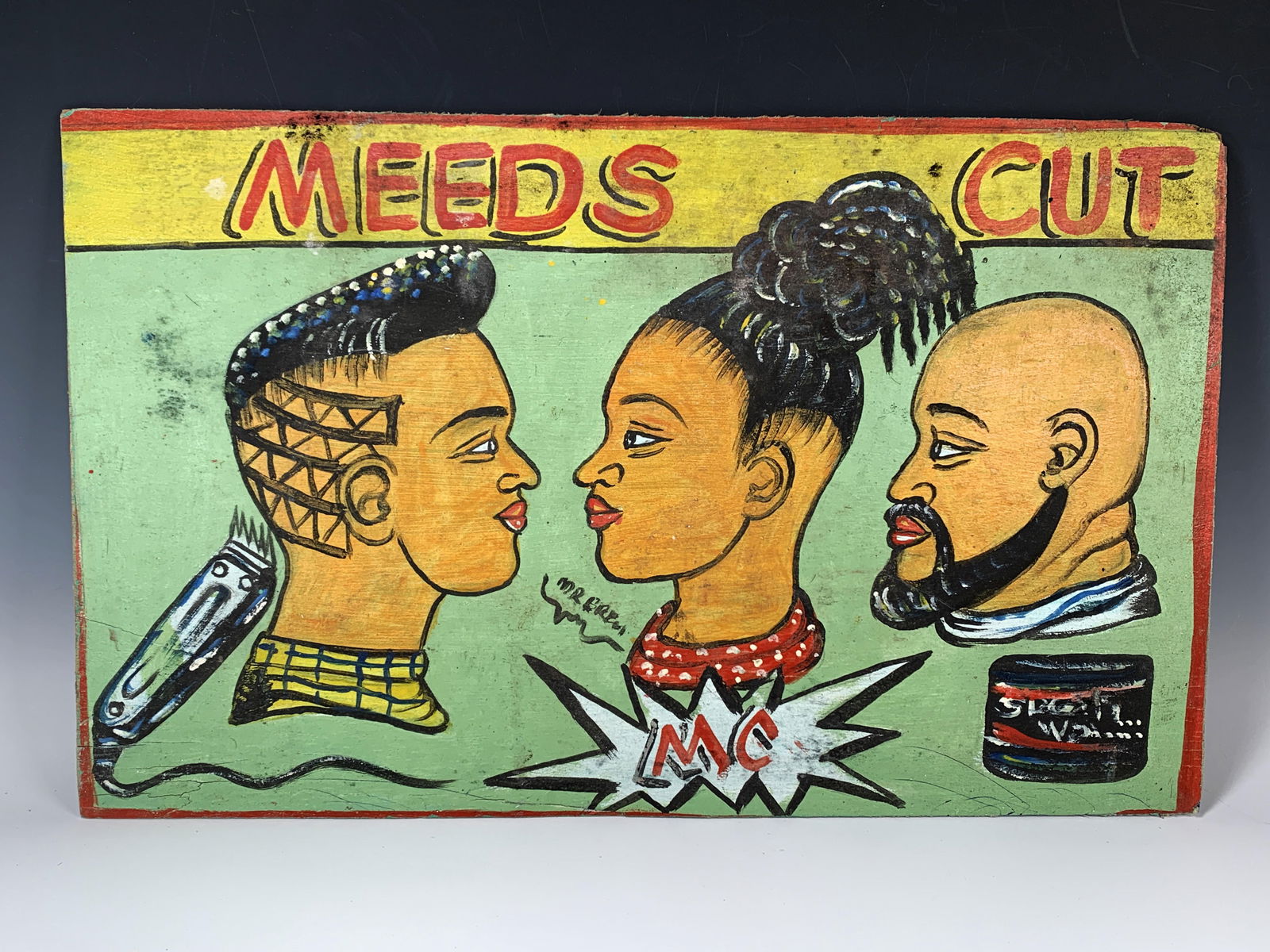 BARBER ARTWORK SIGN GHANA WEST AFRICA (1 of 4)