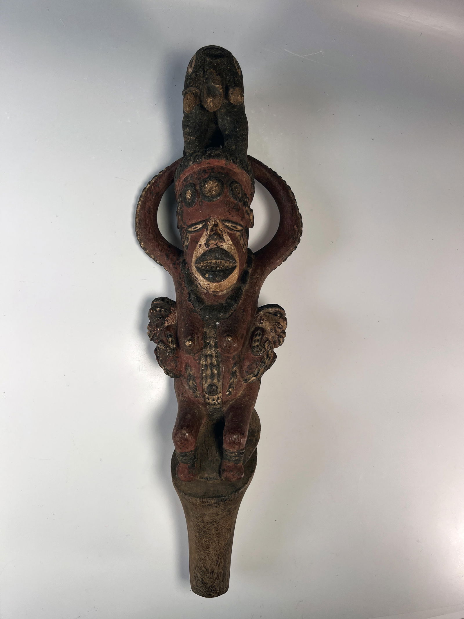 KUYU FEMALE CEREMONIAL FIGURE CONGO CENTRAL AFRICA (1 of 6)