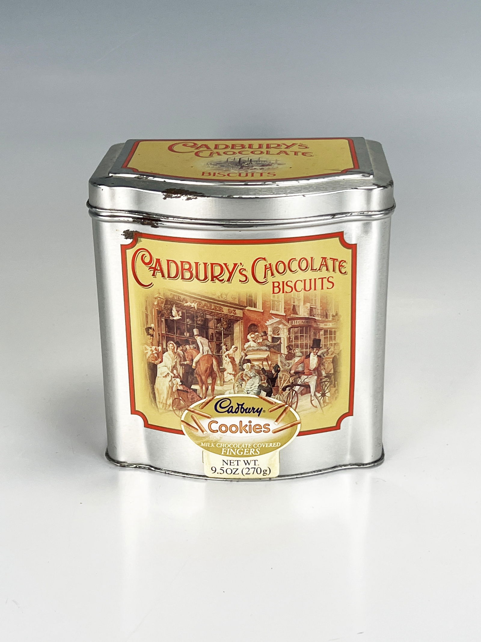 VINTAGE CADBURY CHOCOLATE BISCUIT TIN (1 of 4)