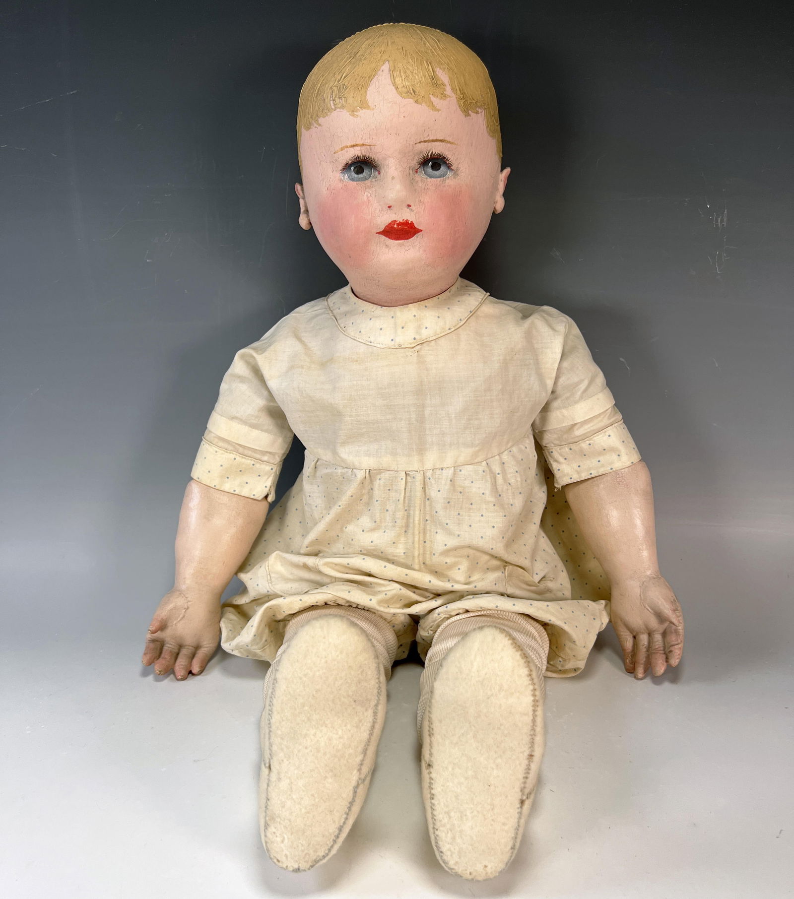 ANTIQUE CHASE STOCKINET DOLL MARTHA CHASE (1 of 6)