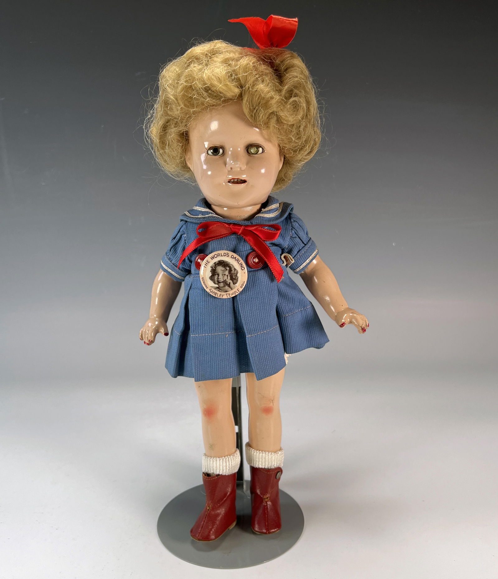 VINTAGE GENUINE SHIRLEY TEMPLE DOLL IDEAL (1 of 9)