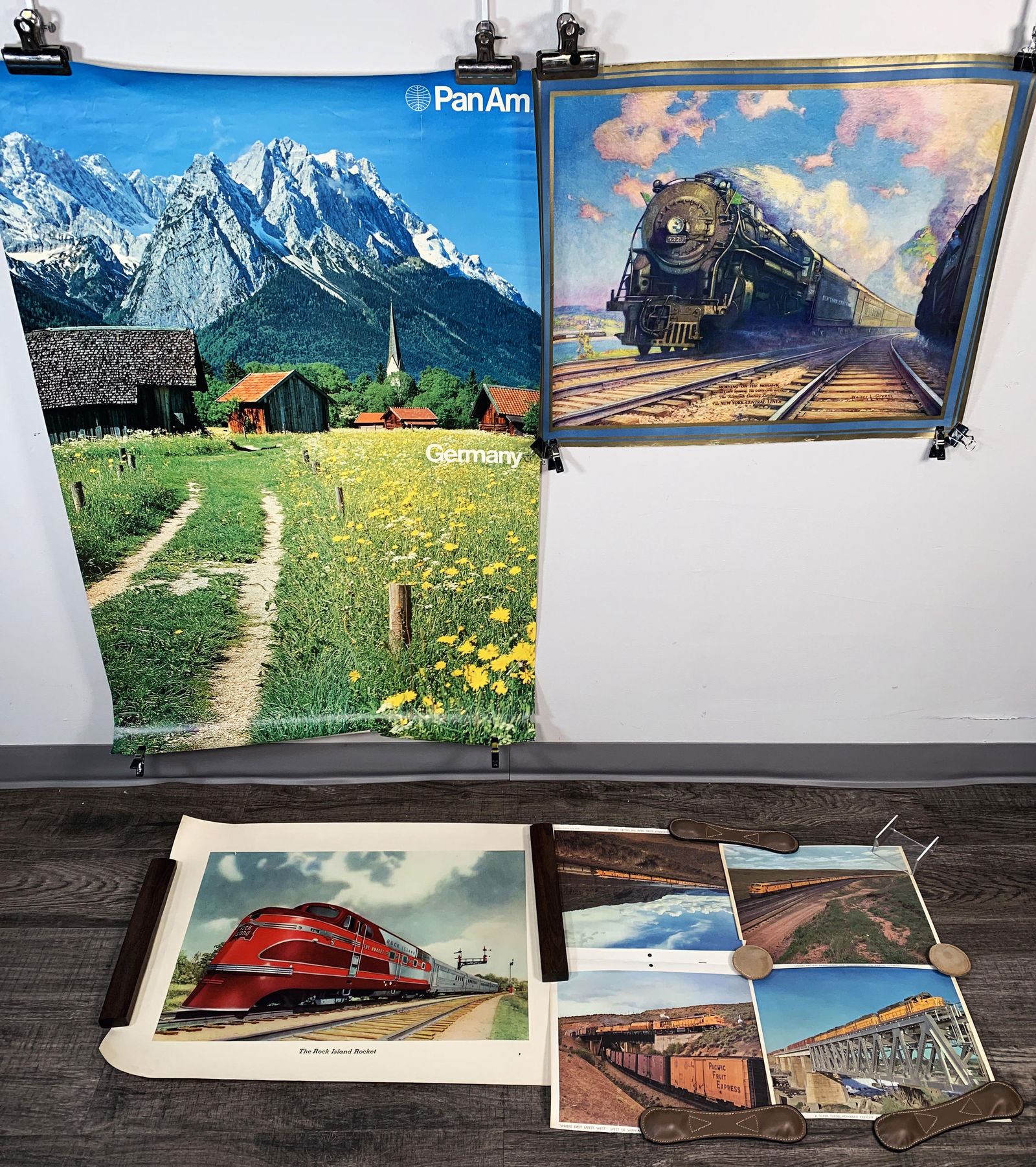 TRAIN TRANSPORTATION POSTER CALENDAR PRINTS (1 of 7)