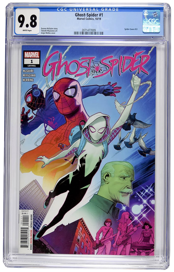 GHOST SPIDER #1 CGC 9.8