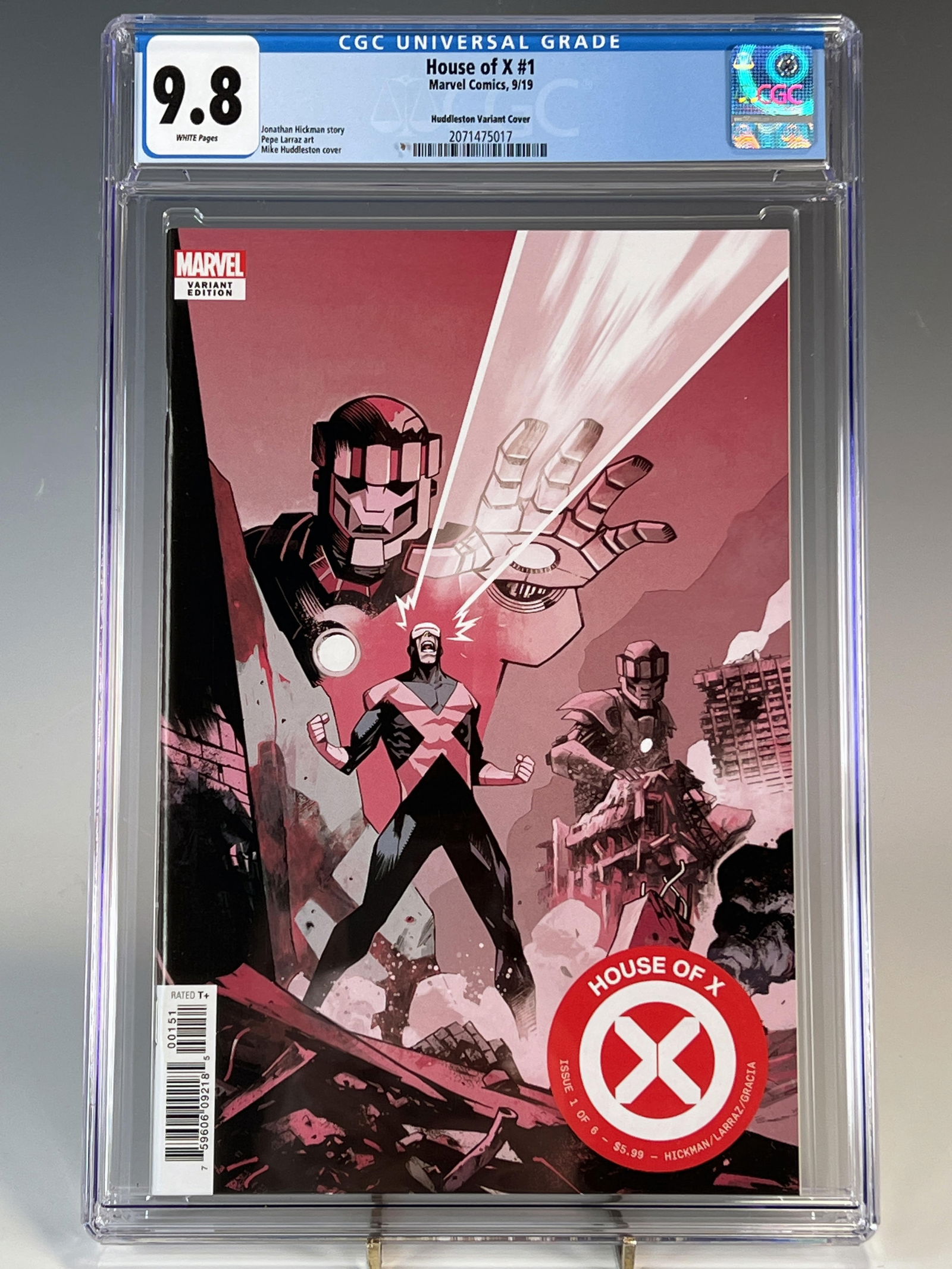HOUSE OF X #1 CGC 9.8 HUDDLESTON VC (1 of 4)