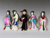 CHINESE DOLL ORNAMENTS