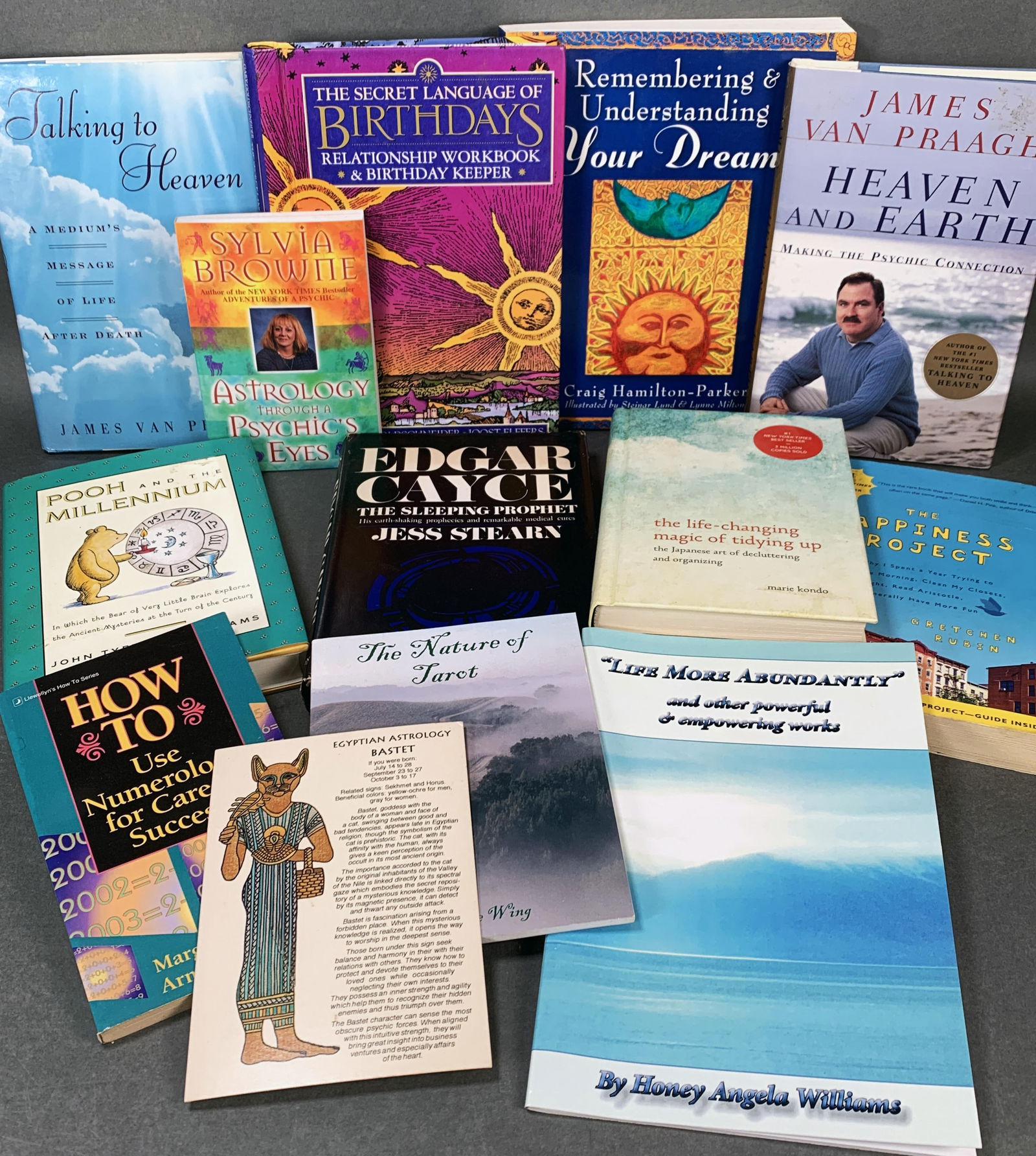 SELF HELP, ASTROLOGY, SIGNED JAMES VAN PRAAGH BOOKS FIRST EDITION (1 of 3)