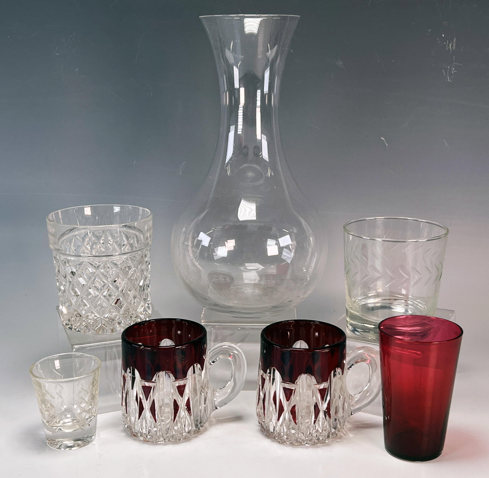 ASSORTED GLASS WARE LENOX VASE (1 of 3)