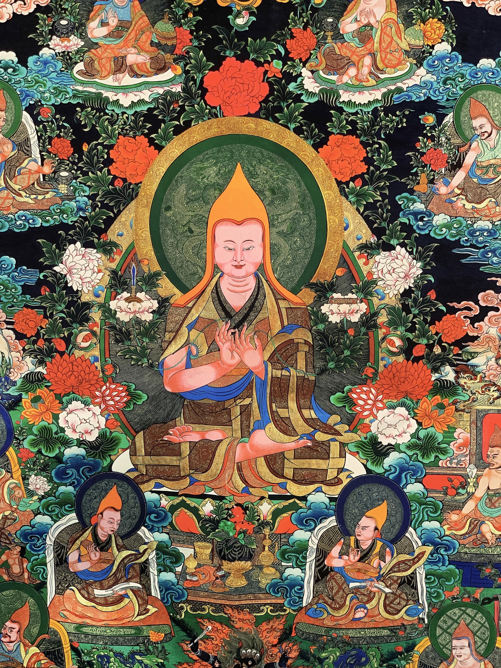 COLORFUL PRINTED THANGKA