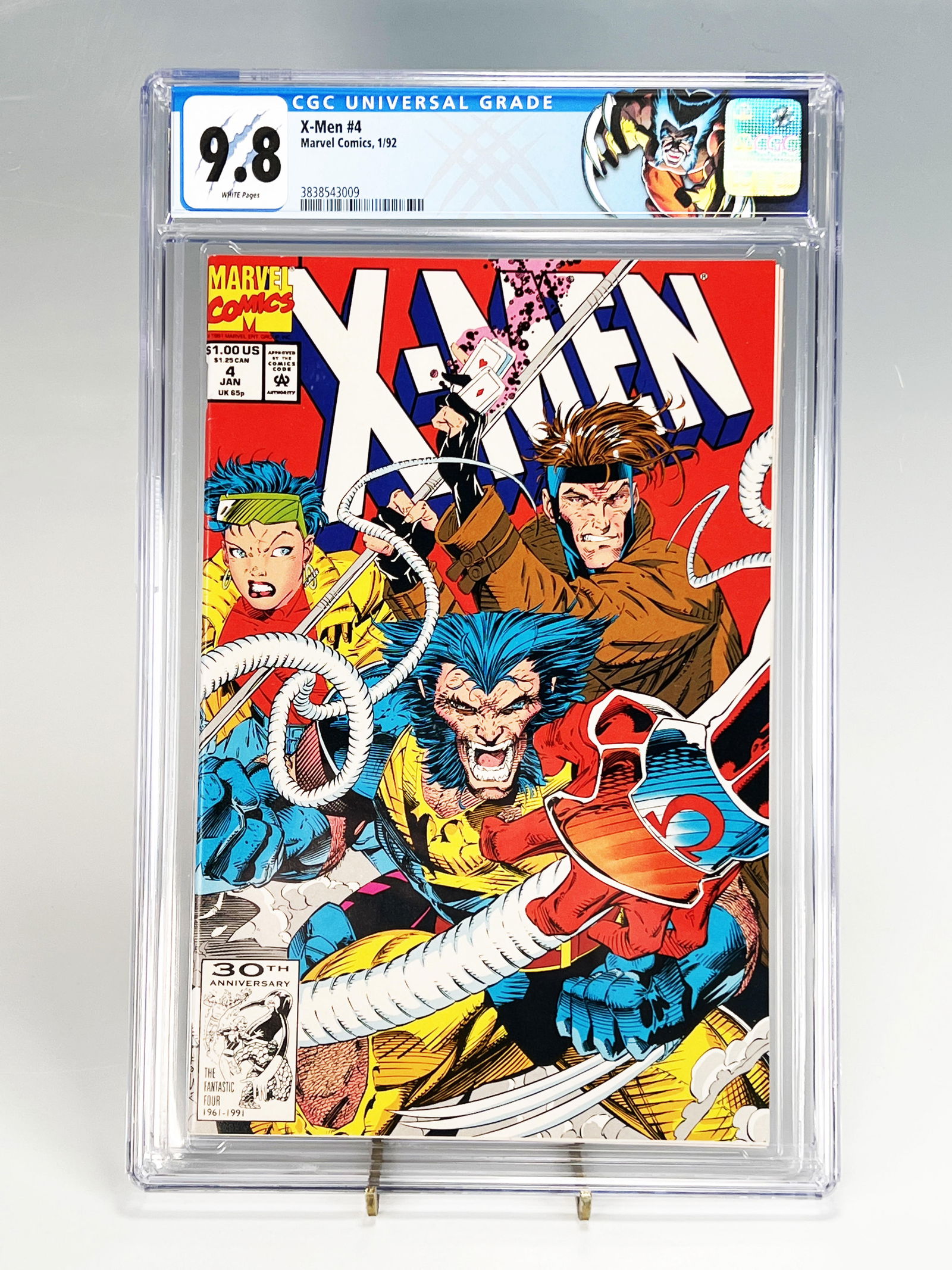 X-MEN #4 CGC 9.8 1ST OMEGA RED MARVEL 1992 (1 of 4)