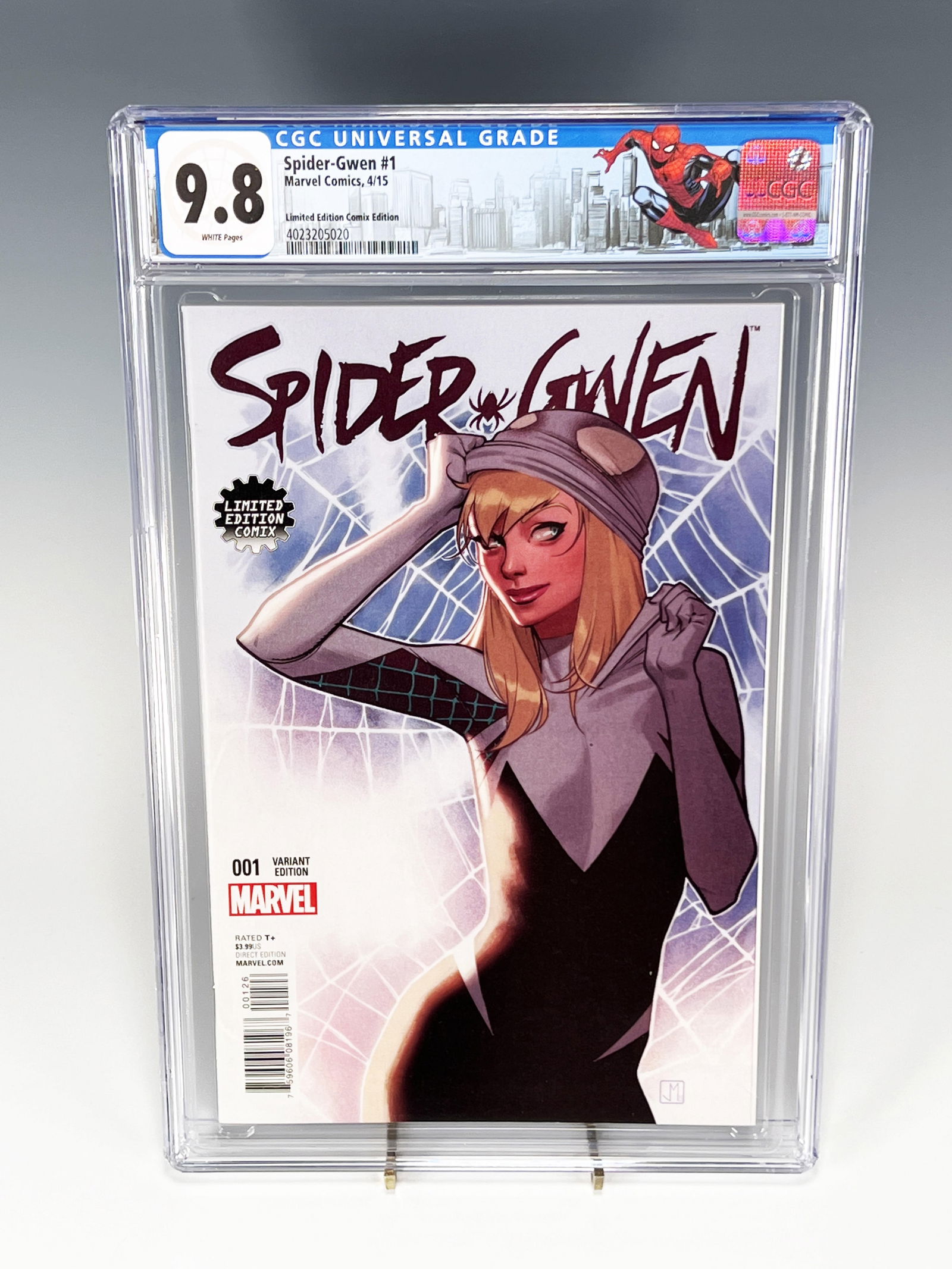 SPIDER-GWEN #1 9.8 CGC LIMITED VARIANT EDITION (1 of 4)