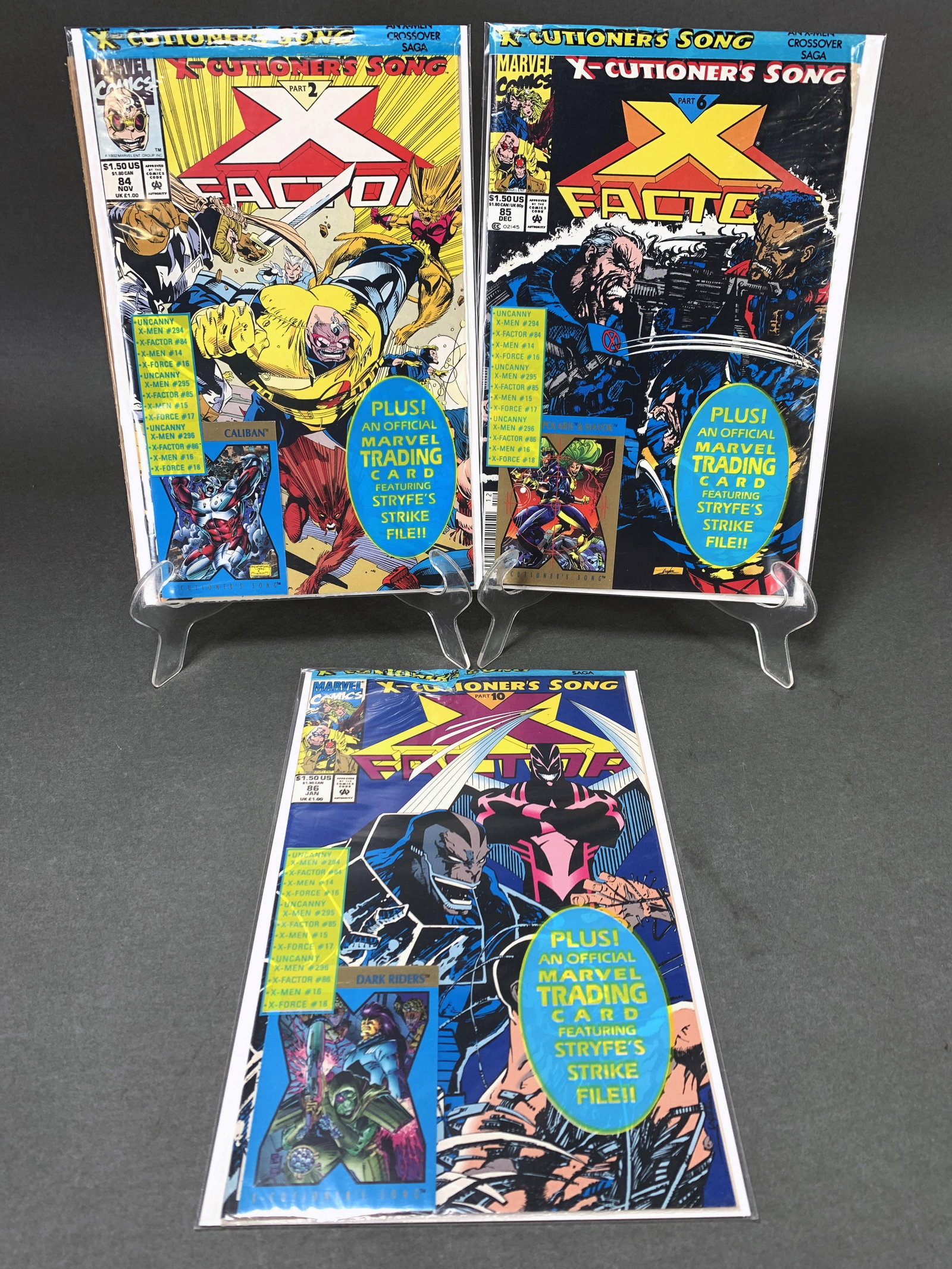 X-FACTOR 84-86 X-CUTIONERS SONG (MARVEL COMICS)