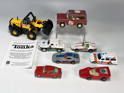 LOT OF TOY CARS MATCHBOX, CORGI, TONKA, TOOTSIETOY: <!DOCTYPE html>