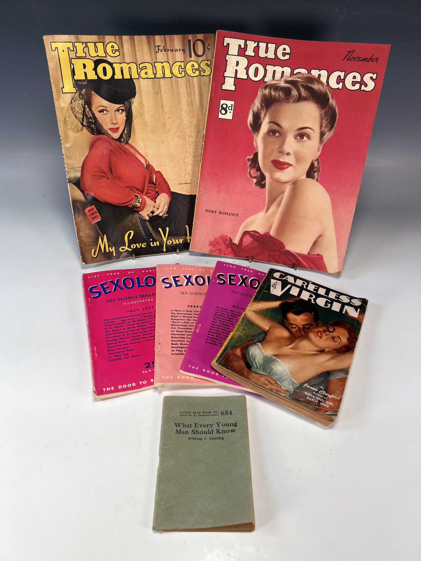 VINTAGE ROMANCE LITERATURE MAGAZINES & BOOKS (1 of 6)