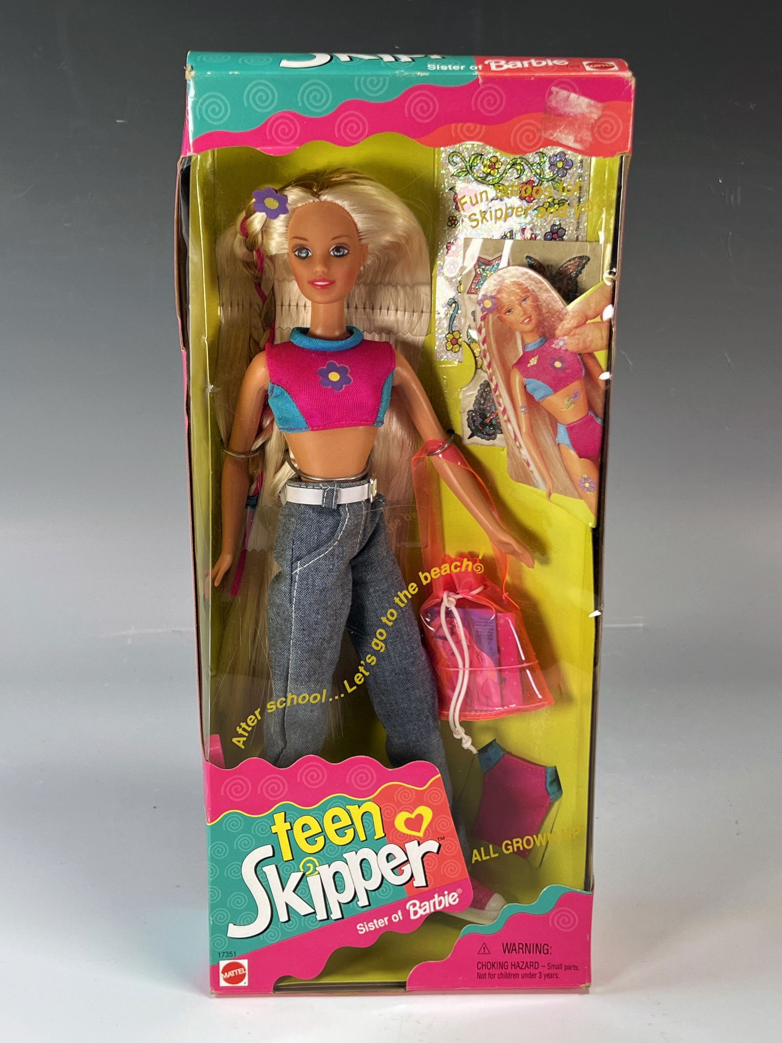 BARBIE TEEN SKIPPER ALL GROWN UP DOLL 1996