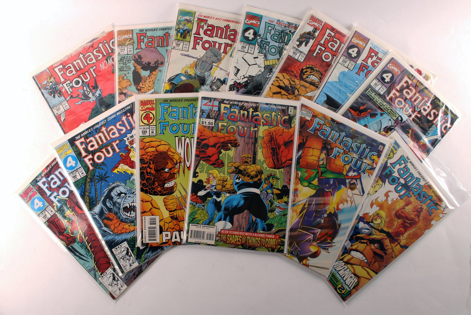 13 FANTASTIC FOUR COMICS (MARVEL COMICS)