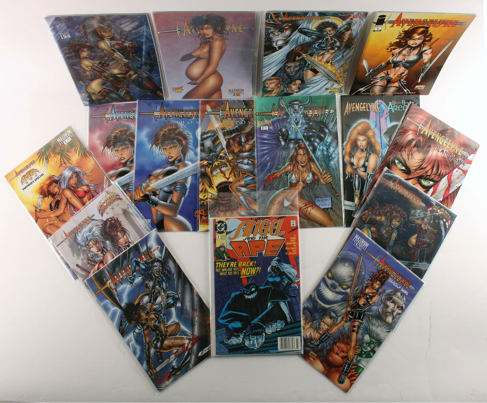 AVENGELYNE LOT (MAXIMUM PRESS AND IMAGE) (1 of 4)