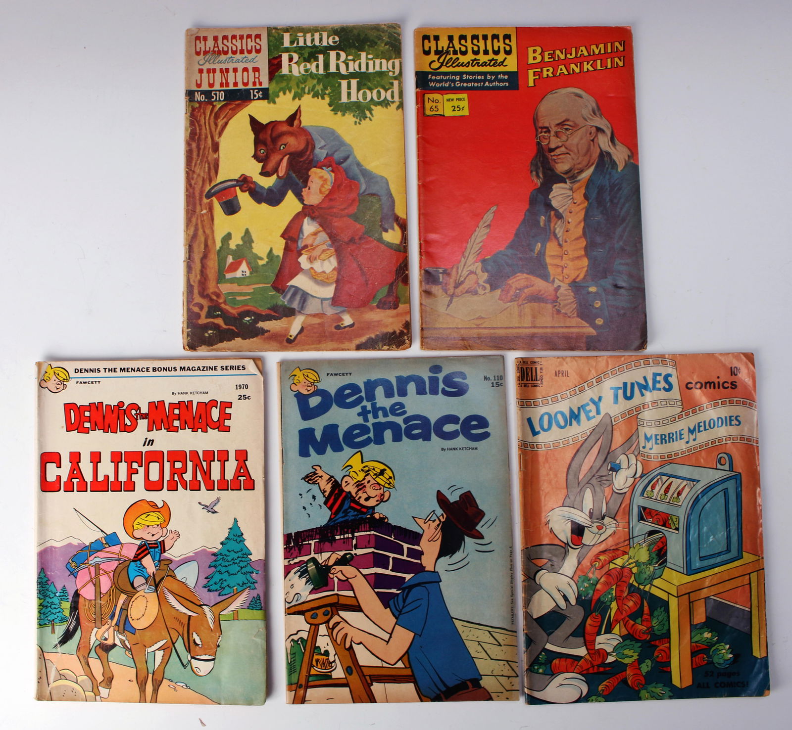 VINTAGE COMIC BOOK LOT DELL, FAWCETT, CLASSICS (1 of 4)