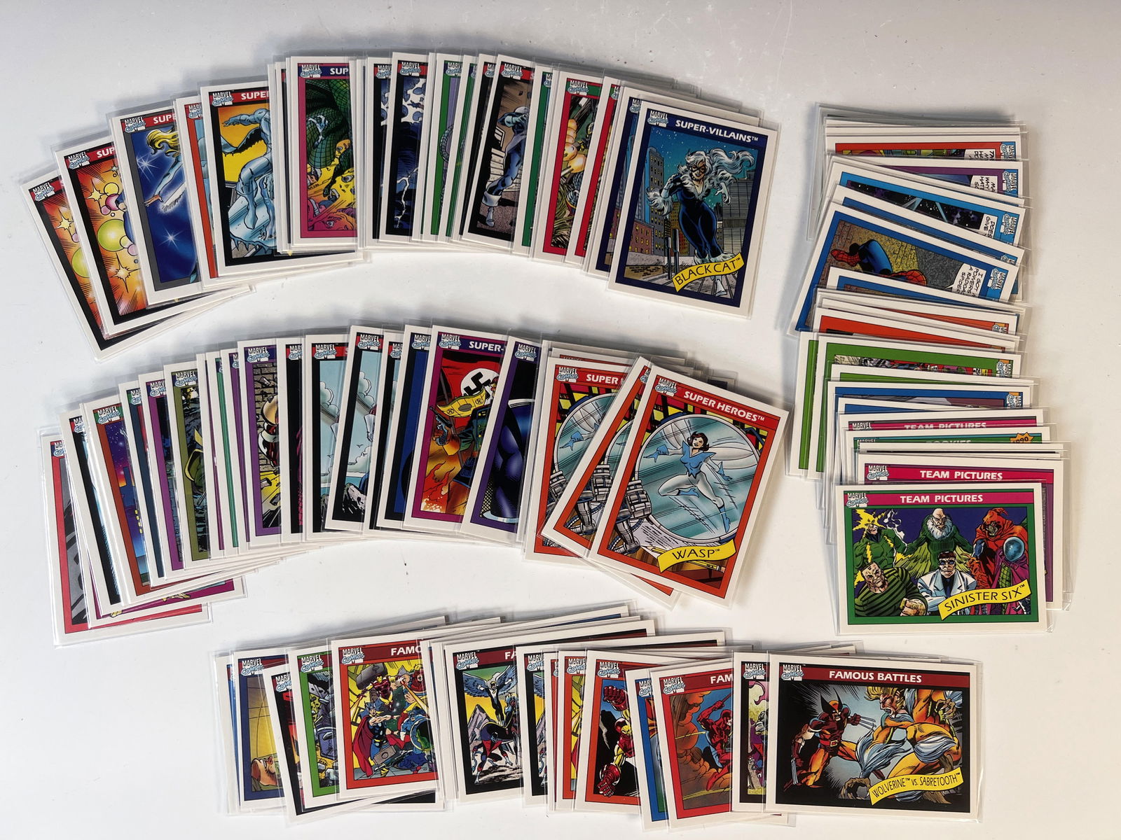 MARVEL TRADING CARD SET IMPEL 1990