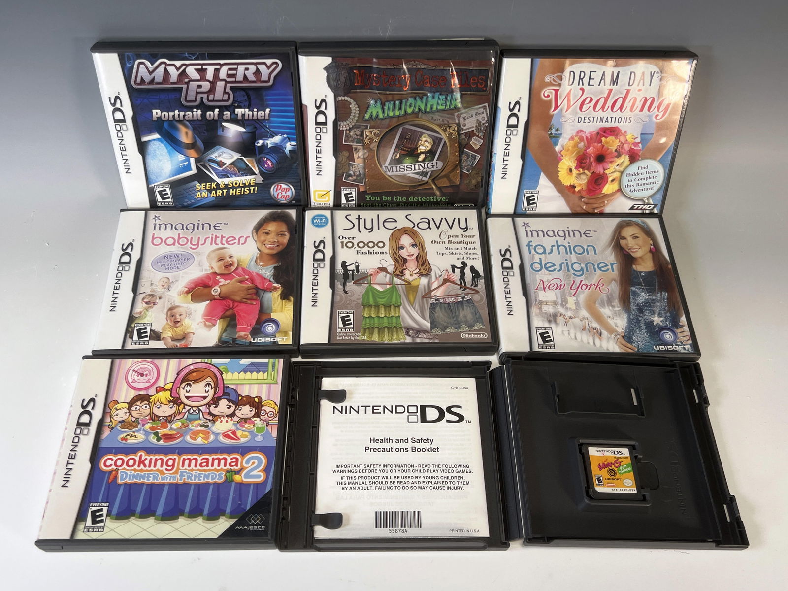 LOT OF 8 NINTENDO DS GAMES (1 of 3)