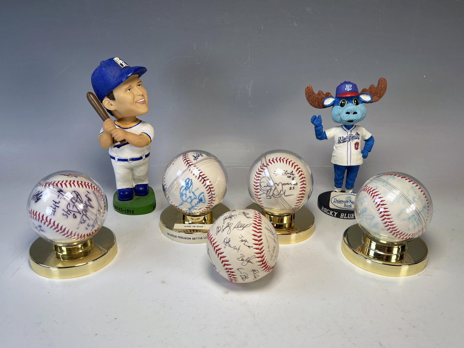 COLLECTION OF WILMINGTON BLUE ROCKS MEMORABILIA