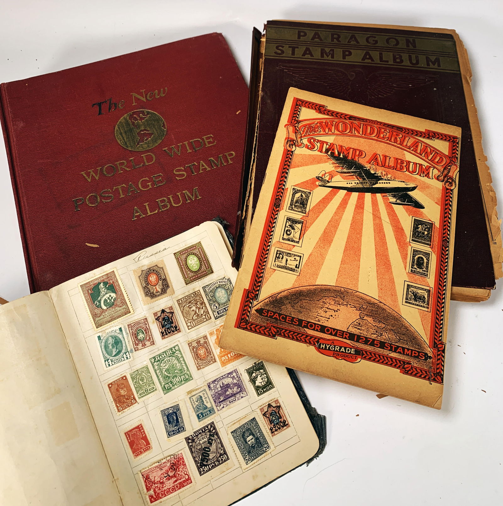 VINTAGE STAMP ALBUMS (1 of 12)