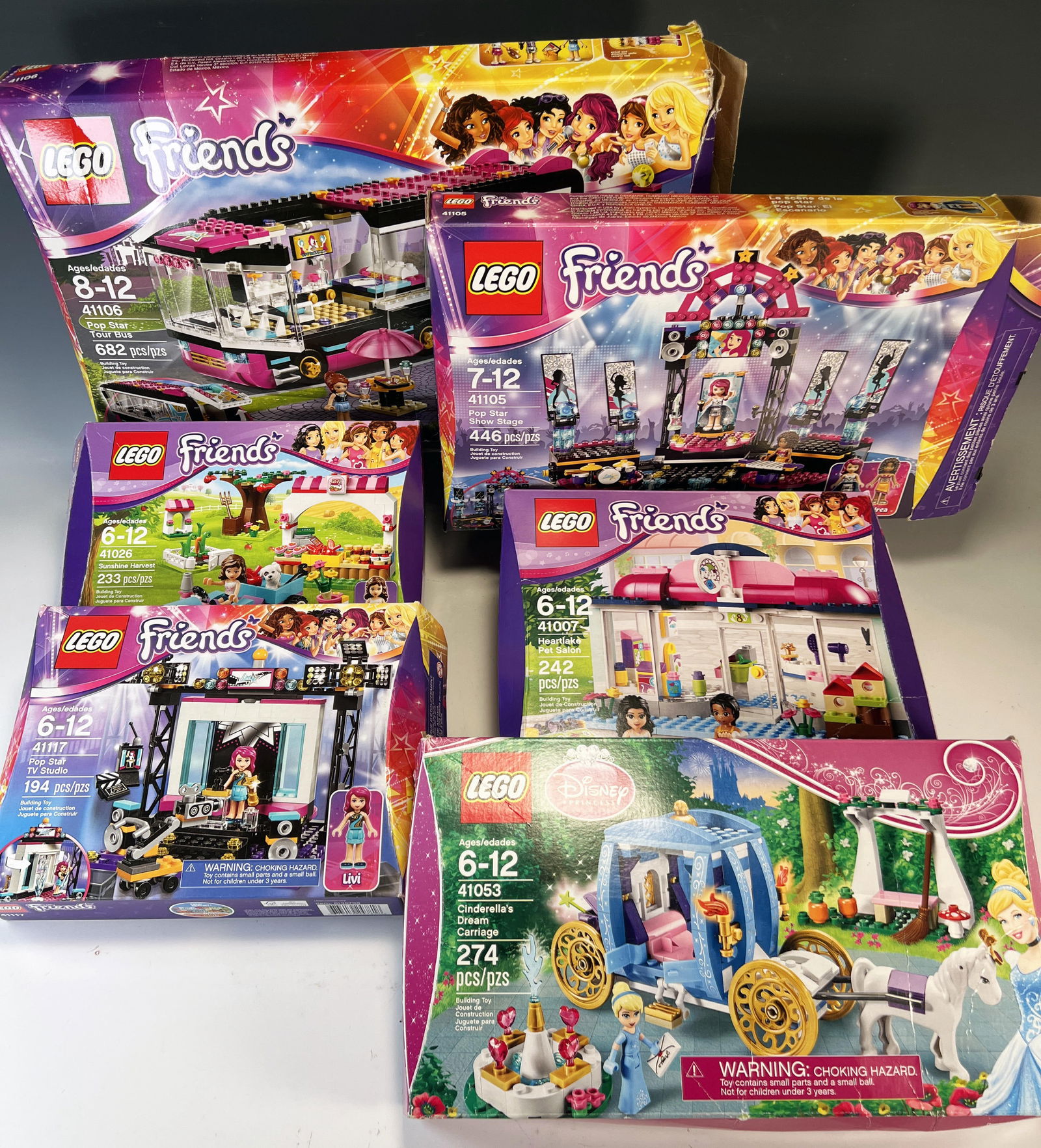 LEGO FRIENDS & DISNEY PLAYSETS IN BOXES (1 of 2)