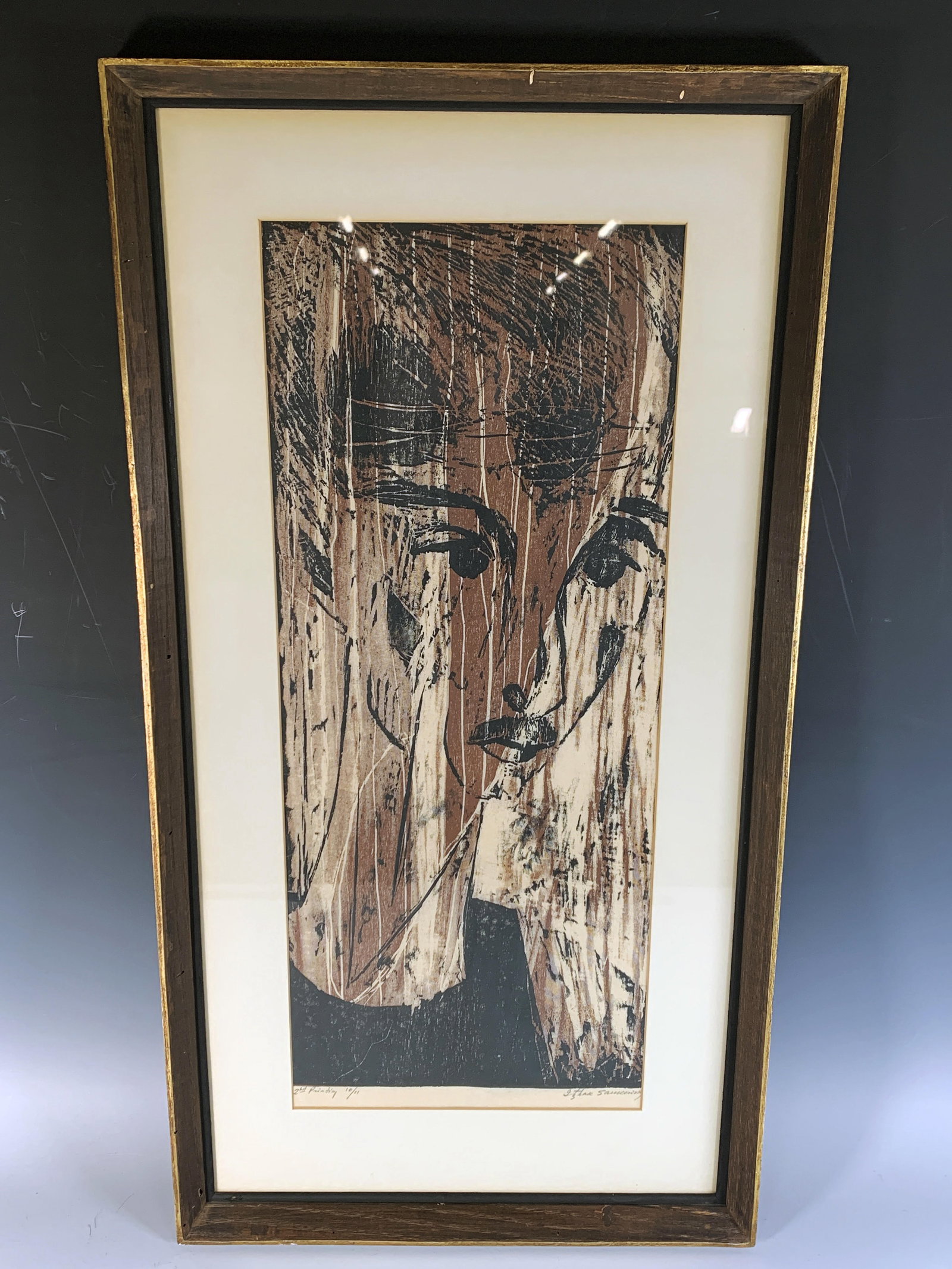 PORTRAIT SIGNED ITZHAK SANKOWSKY NUMBERED