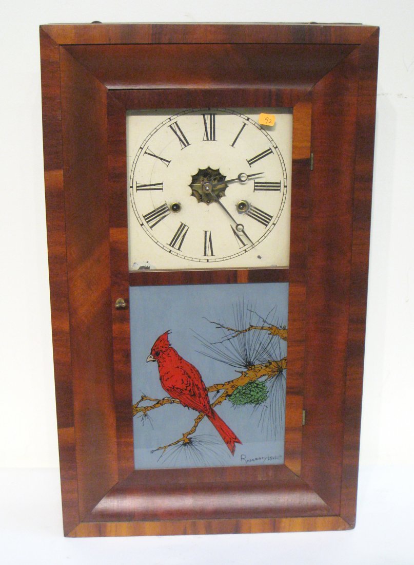 Ogee Clock: 26" tall. Shipping: We are unable to ship this item. Please contact our local UPS Store, store1152@theupsstore.com, or the Packaging Store, hello@packandshipnow.com, for a quote. Please be sure and in