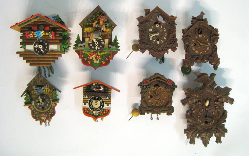 Collectable "Cuckoo" Clocks By Lux Mar 23, 2013 Converse Auctions in PA