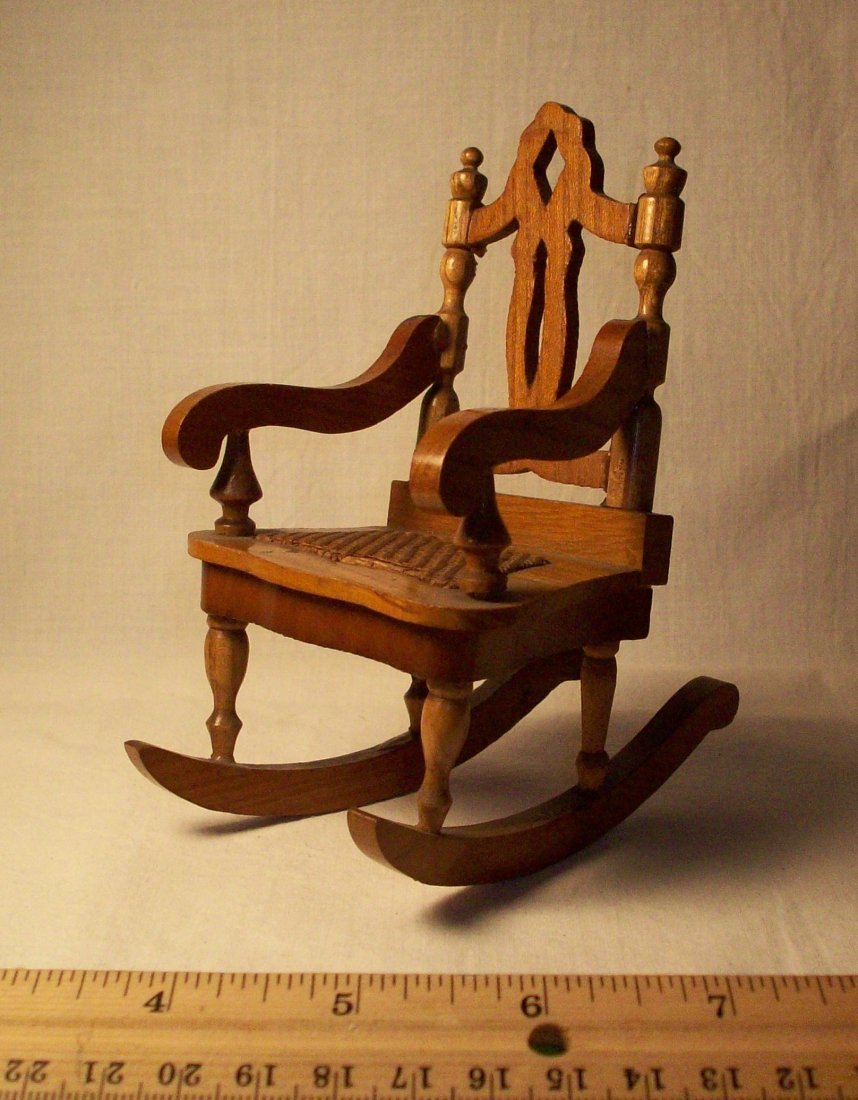 Doll House Rocking Chair: Shipping: We are able to pack and ship this item to an address in the United States for $25.00 via USPS Priority Mail. Tracking information will be sent to your email address. Each additional item of 