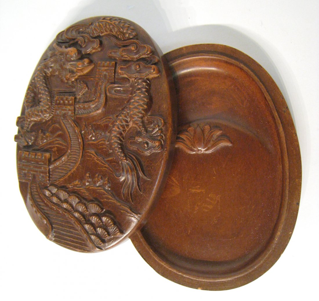 Chinese Synthetic Inkstone: Synthetic Chinese inkstone. 4 1/2" X 6" Shipping: We are able to pack and ship this item to an address in the United States for $30.00 via USPS Priority Mail. Tracking information will be sent to your