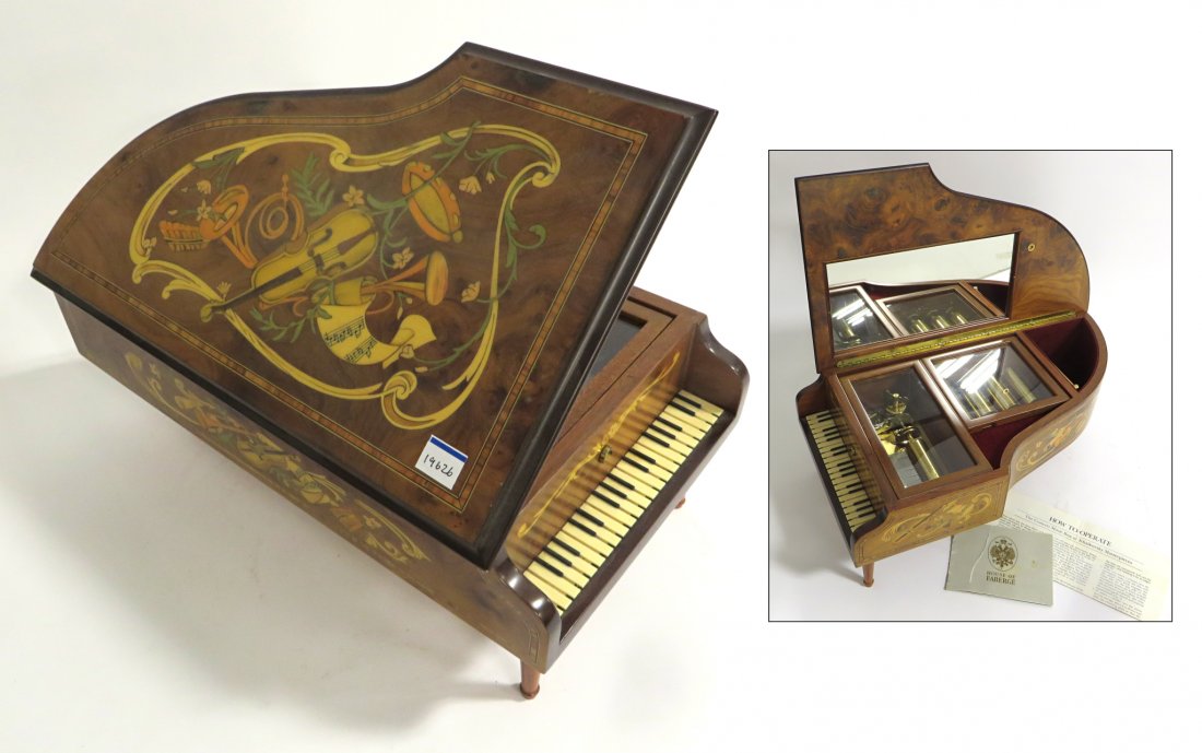 Piano Music Box: Shipping: We are able to pack and ship this item to an address in the United States for $50.00 via USPS Priority Mail or via FedEx Ground/Home Delivery. Tracking information will be sent to your email