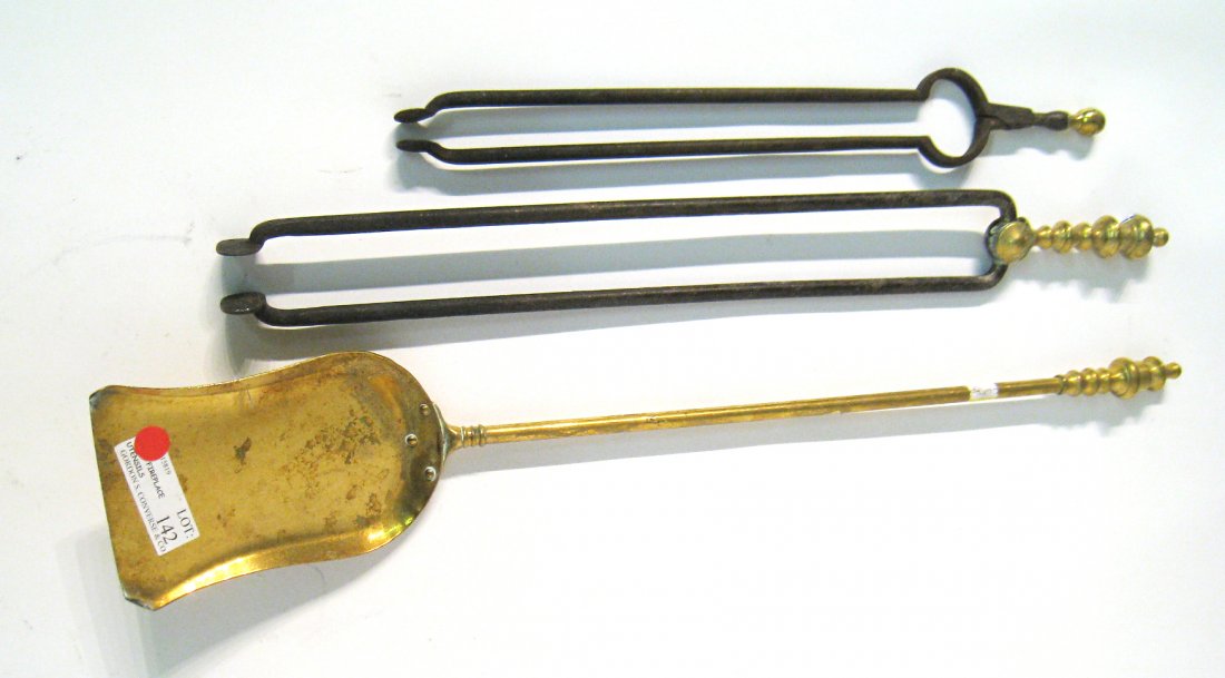 Three Fireplace Utensils: Shipping: We are unable to ship this item. Please contact our local UPS Store, store1152@theupsstore.com, or the Packaging Store, hello@packandshipnow.com, for a quote. Please be sure and include your