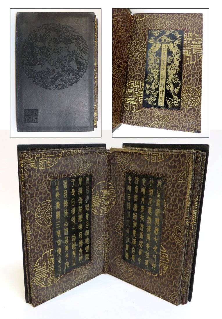 Tibetan Book With Jade Pages: 8 pages. 9" X 5 3/4" Shipping: We are able to pack and ship this item to an address in the United States for $30.00 via USPS Priority Mail. Tracking information will be sent to your email address. Thi