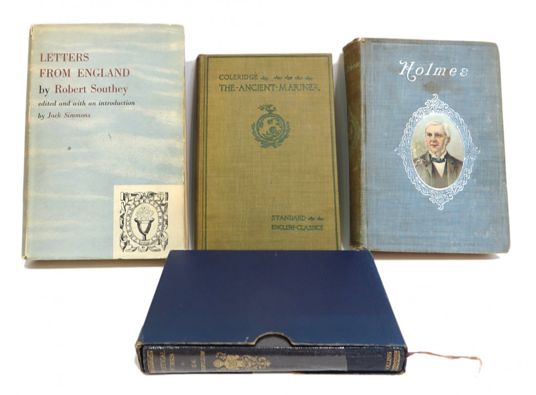 Vintage Books Coleridge Holmes Longfellow Southey: Vintage Books Coleridge Holmes Longfellow Southey: Description: Coleridge's "Ancient Mariner", Poetical works of H.G. Longfellow, Poems by Oliver Wendell Holmes, and Letters From