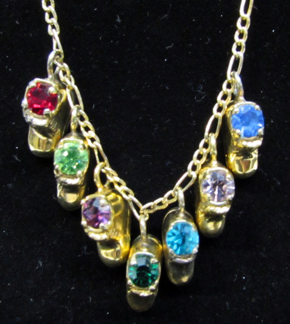 Two 14k Shoe Necklaces (1 of 3)