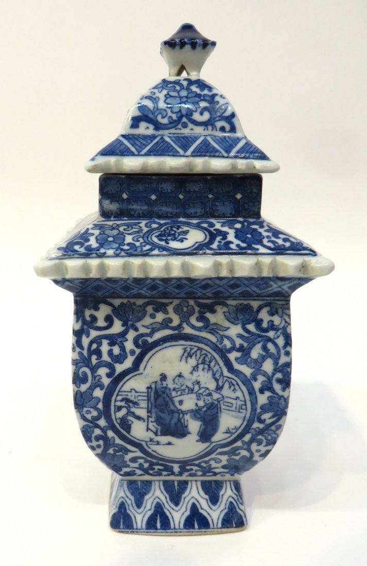 Lidded Porcelain Urn (1 of 7)