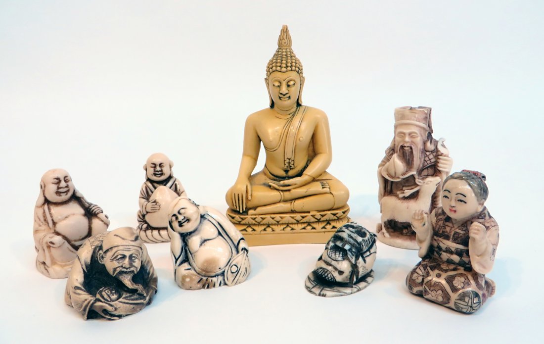 Figural Carvings Of Asian Interest (1 of 4)