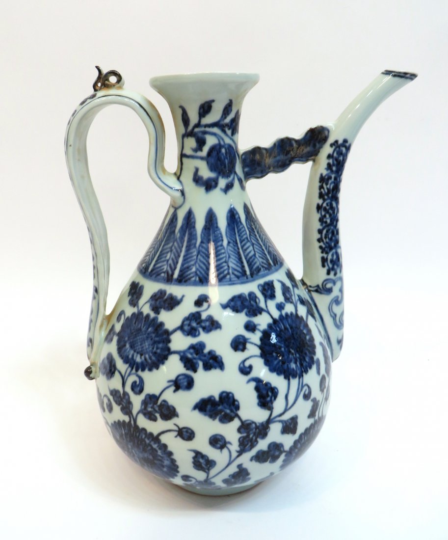 Blue & White Pitcher (1 of 6)