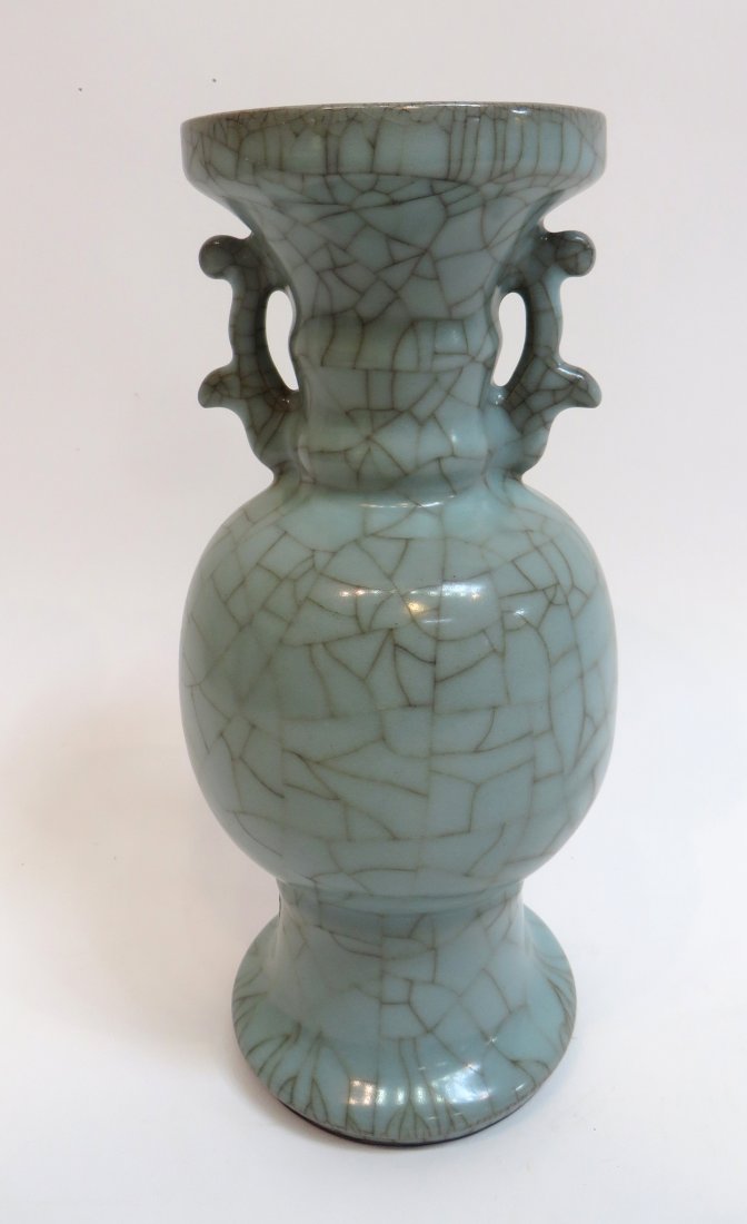 Green Ge Type Glaze Vase (1 of 4)