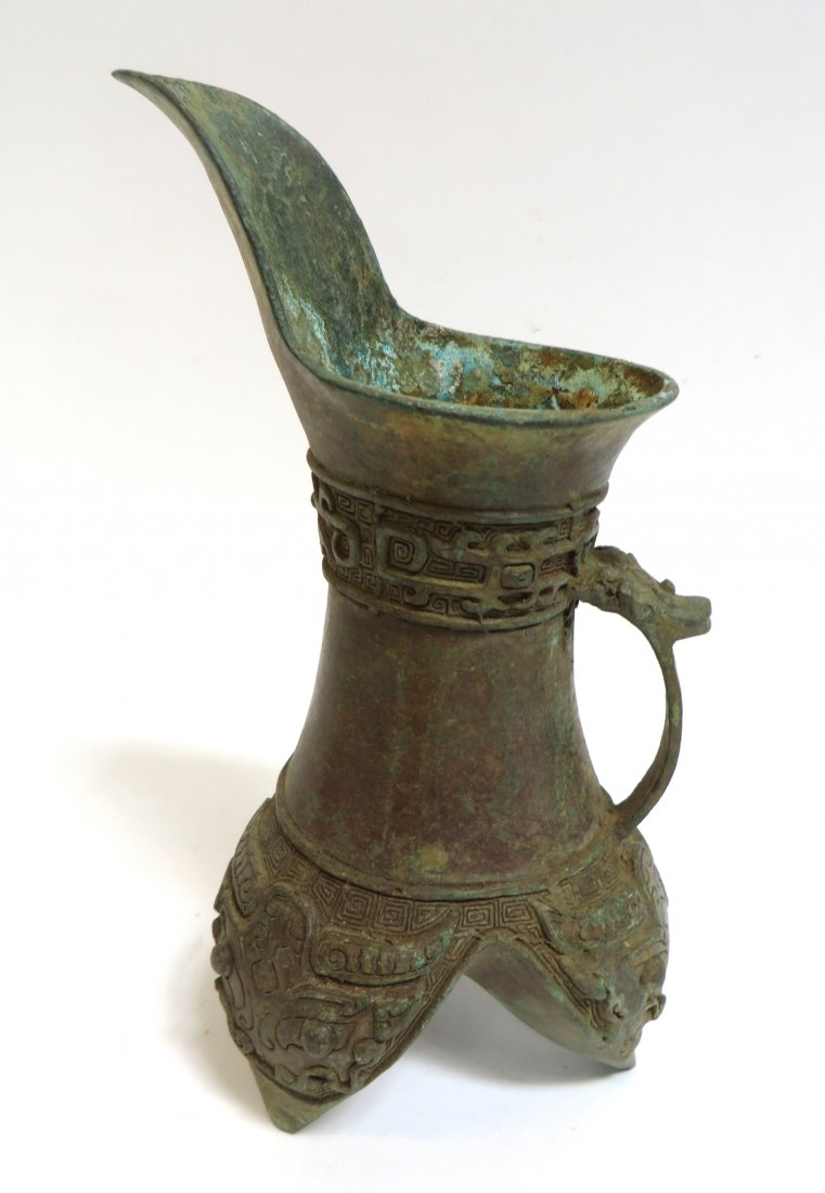 Antique Bronze Pitcher (1 of 6)