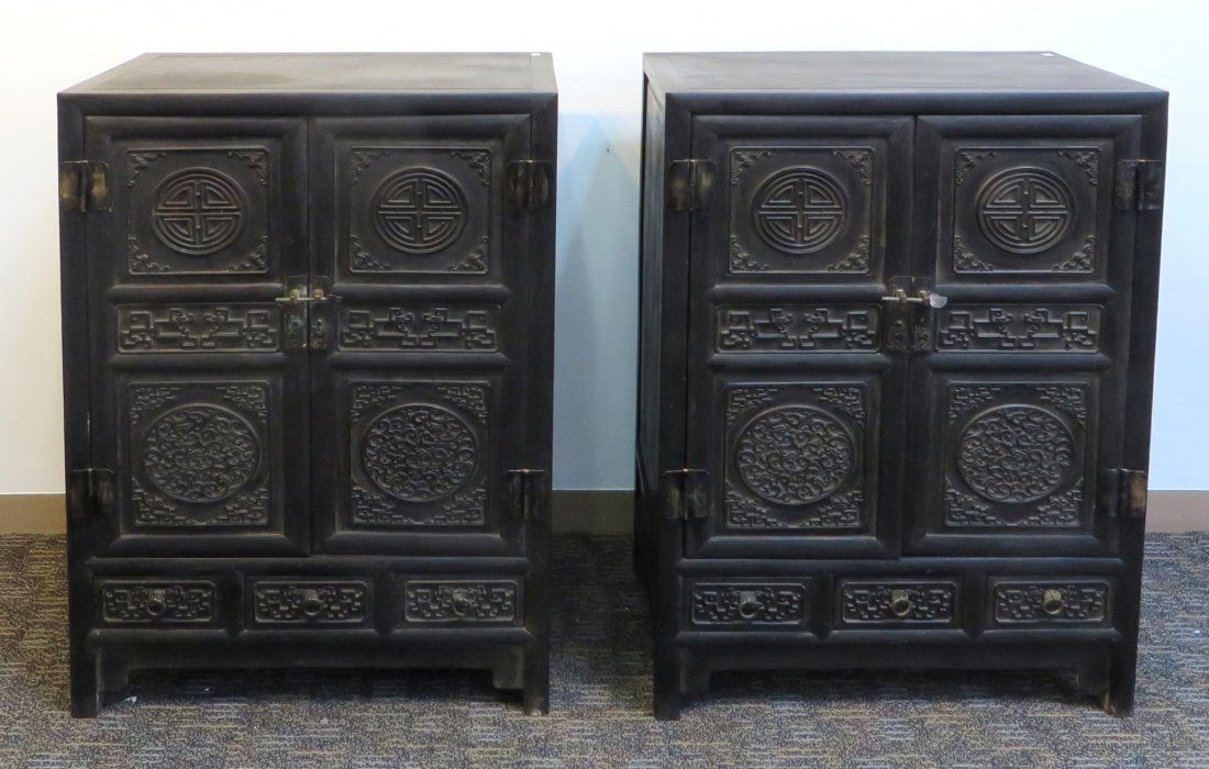 Pair Zitan Cabinets (1 of 10)