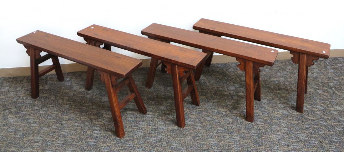 Four Huanghuali Stools (1 of 10)