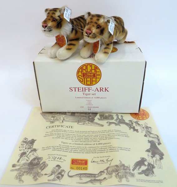 Steiff "Ark" Tigers (1 of 3)