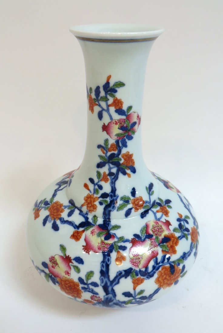 Yongzheng Mark Porcelain Vase (1 of 7)
