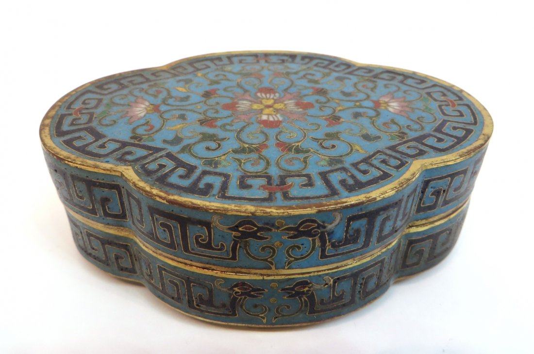Cloisonne Enamel Box (1 of 6)