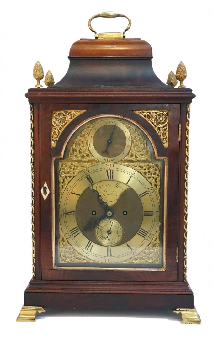 18th C. Georgian Bracket Clock (1 of 10)