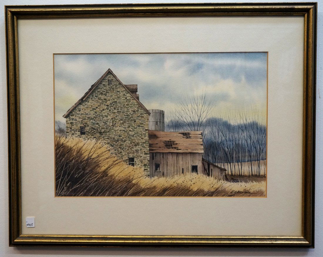 Larry H Kuzmin Original Watercolor (1 of 5)